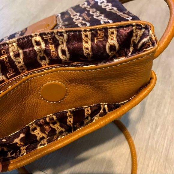 Tinganello 100% Buttery Leather Brown cross Body bag - Picture 3 of 8